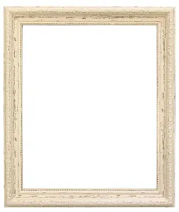 Shabby Chic Distressed Cream Picture Photo Frame A4