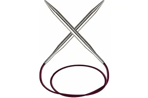 NOVA FC 80X5 - Nova Metal: Knitting Pins: Circular: Fixed: 80cm x 5.00mm - KnitPro