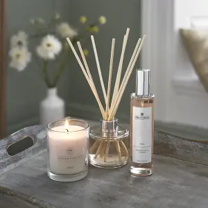 Luxurious Scented Candle, Room spray and Diffuser Gift Box Vanilla