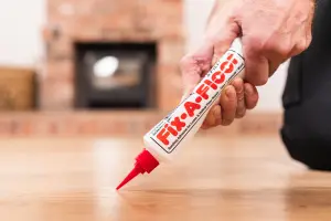 12 x Fix-A-Floor Squeezy All-In-One Repair Adhesive for Loose, Hollow and Creaky Tiles, Wood, LVT, LVP and Laminate flooring.