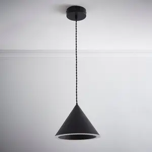 Mali Black Metal Aluminum Led Pendant