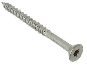 ForgeFix TFMSCT6382 TechFast Masonry Screw TORX Compatible CSK 6.3 x 82mm (Box 100) FORTFMC6382