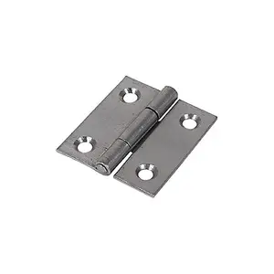 TIMCO Butt Hinges Fixed Pin (1838) Steel Self Colour - 38 x 34