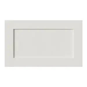 Tydeman Matt porcelain Shaker Bridging door & pan drawer front, 356mm x 20mm x 597mm