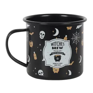 Witches Brew Enamel Mug for Hot Drinks