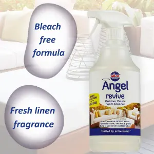 Nilco Angel Revive 1L Outdoor Fabric Foam Cleaner Dirt Stain Remover 1 Litre