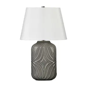 Elstead Lighting - Muse 1 Light Table Lamp - Grey