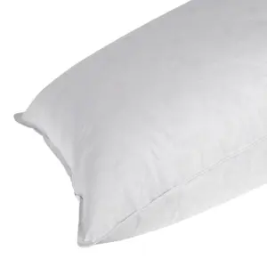 Homescapes White Duck Feather and Down King Size Pillow