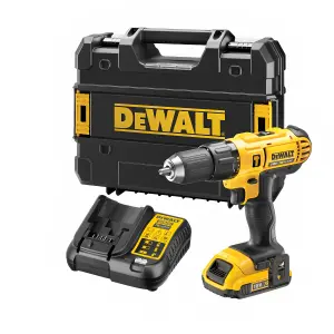 DeWalt XR 18V Li-ion Brushed Cordless Combi drill (1 x 2Ah) - DCD776D1T- GB