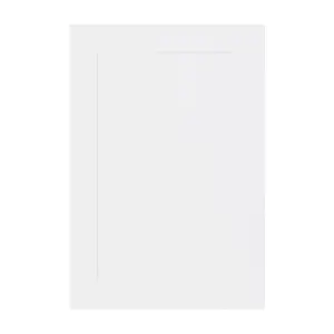 Kitchen Kit Shaker Sample Kitchen Unit Cabinet Door 396mm - Ultra Matt White