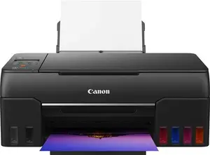 Canon PIXMA G650 Wireless 3-In-1 Refillable Megatank Inkjet Photo Printer - A4, Print, Copy, Scan - Wi-Fi, Cloud Connectivity, LCD Screen - Suitable