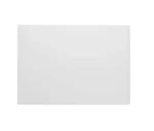 Cooke & Lewis Adelphi White L-shaped End Bath panel (H)51cm (W)75cm