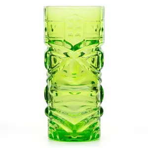 Bar Bespoke Coloured Tiki Highball Glass - Set of 4