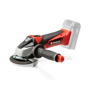 Einhell Cordless Angle Grinder 115mm 18V Power X-Change Tool Free Softstart TE-AG 18/115 Li-Solo - Body Only