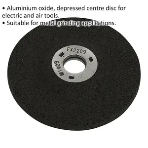 Premium Aluminium Oxide DPC Metal Grinding Disc - 58x4mm with 9.5mm Bore for Precision Grinding