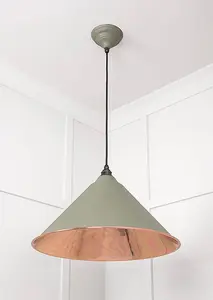 Smooth Copper Hockley Pendant in Tump