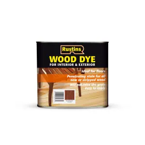 Rustins Wood Dye - Red Mahogany 2.5ltr