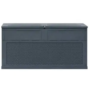 Berkfield Garden Storage Box 320 L Anthracite