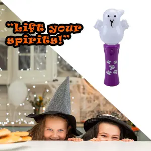 Halloween Flashing Wands Accessory Halloween Party, Trick or Treat 18.5cm Ghost