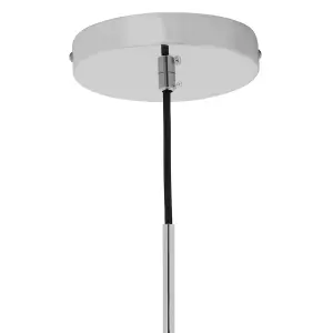 Interiors by Premier Revive Chrome Finish Pendant Light