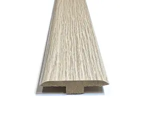 Laminate Wood Flooring MDF T Bar Threshold Trim 2.4m Length - Washington Oak