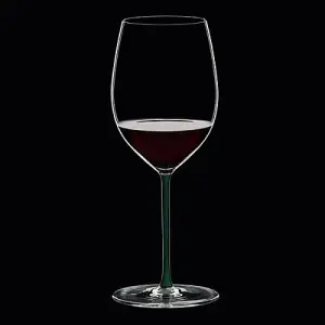 Riedel Hand Made Fatto A Mano Cabernet/Merlot Wine Glass Green