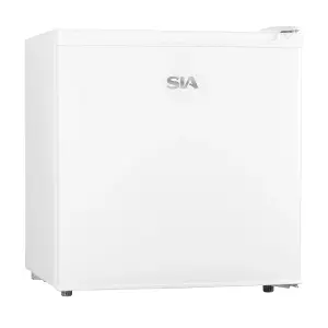 SIA TT01WH/E 47L White Counter Table Top Mini Drinks Fridge With Ice Box