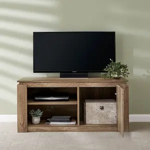 GFW Canyon Compact TV Unit Grey Oak