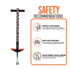 Pogo Stick for Kids & Adults  Fun Exercise Toy for Boys & Girls, Lightweight Gift Set Irvine eyes