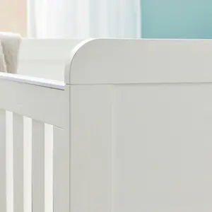 Caro Mini Cot Bed White