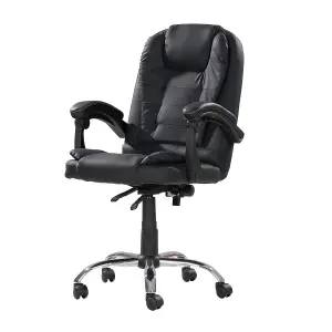 Alivio Executive Office Chair, Heavy Duty High Back Desk Chair - Black