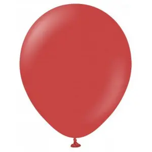 Globos Latex Balloons (Pack of 100) Deep Red (One Size)