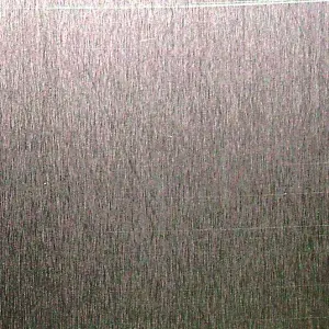 Silver effect Aluminium Smooth Sheet, (H)1000mm (W)500mm (T)0.5mm 580g