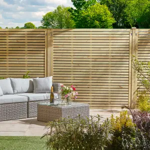 Rowlinson 6X6 Ledbury Garden Screen Pack of 3