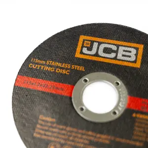 JCB Metal Cutting Discs 115mm (4 1/2'') x 1.2 x 22.23mm, 20 Pack  JCB-SSCUT115-1.2-20PK