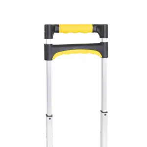 BULLDOZER 70kg Foldable Hand Truck Trolley Height Adjustable Handle Compact