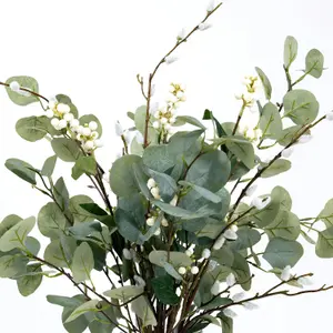 Faux Foliage Bunch - Hand-Tied Eucalyptus Snowberry & Willow