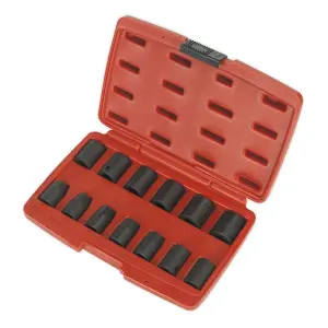 Sealey Premier Impact Socket Set 1/2"Sq Drive 13pc AK5613M