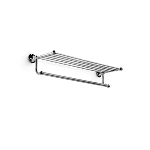 Elsa Wall Mounted Towel Rack Silver