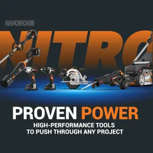 WORX WX265.9 20V 200Nm Nitro Cordless Brushless Compact Impact Driver (BARE)