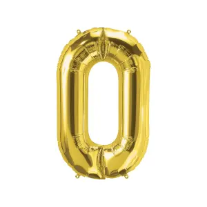 Realmax O Foil Balloon Gold (One Size)