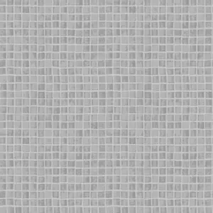 Contour Spectrum Grey Tile effect Mosaic Textured Wallpaper Sample