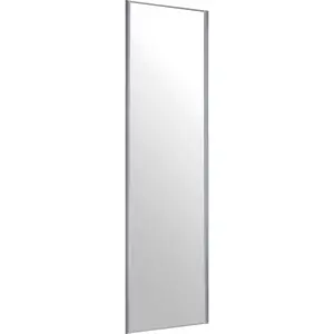 Form Valla Single panel Mirrored Sliding wardrobe door, (H) 2500mm x (W) 622mm