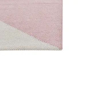 Cotton Area Rug 160 x 230 cm Multicolour NIZIP