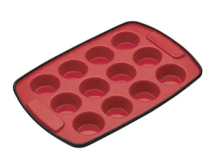 MasterClass Smart Silicone Flexible Twelve Hole Pan