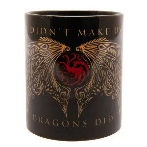 House Of The Dragon Wings Mug Black/Gold/Red (One Size)