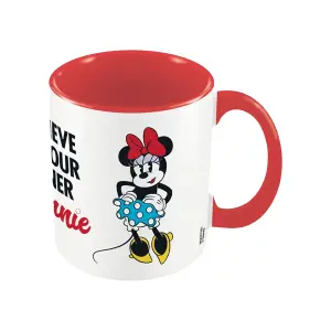 Disney Bow Minnie Mouse Mug White/Red (One Size)