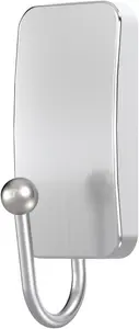 Command Bath Small Hook Satin Nickel Bath33-SN