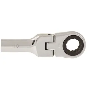 Silverline Flexible Head Ratchet Spanner - 10mm