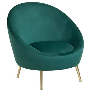 Armchair LANGA Velvet Dark Green